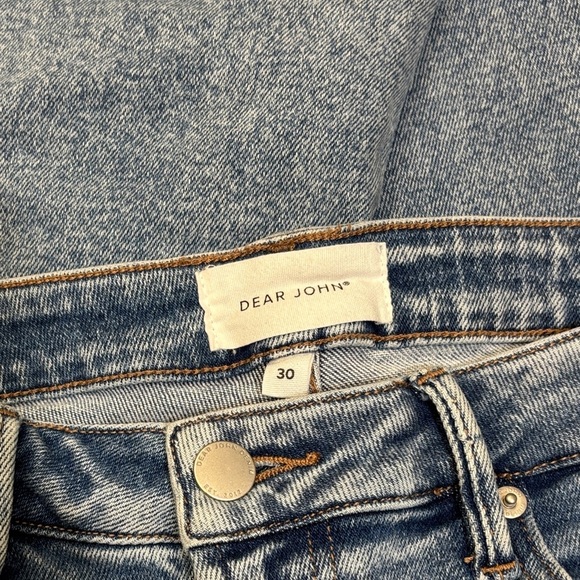 Dear John Blue Cropped Ankle Jeans - Picture 3 of 5